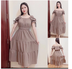 Stella Puff Sleeve Maxi Dress